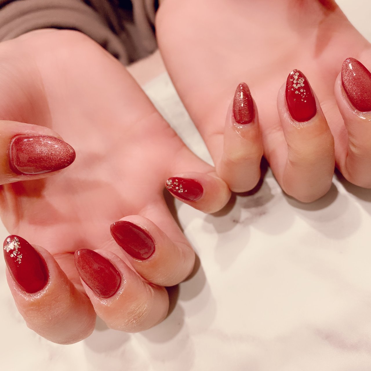 冬 オールシーズン クリスマス デート ハンド Leciel Nail 豊田市ネイルサロン のネイルデザイン No ネイルブック