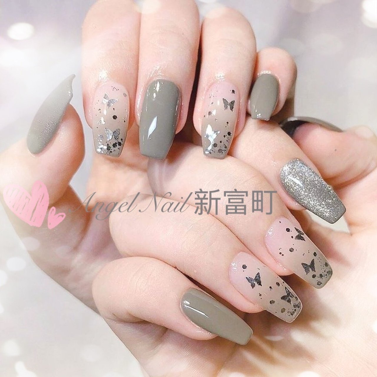 グラデーション ラメ ジェルネイル お客様 Angel Nailのネイルデザイン No ネイルブック