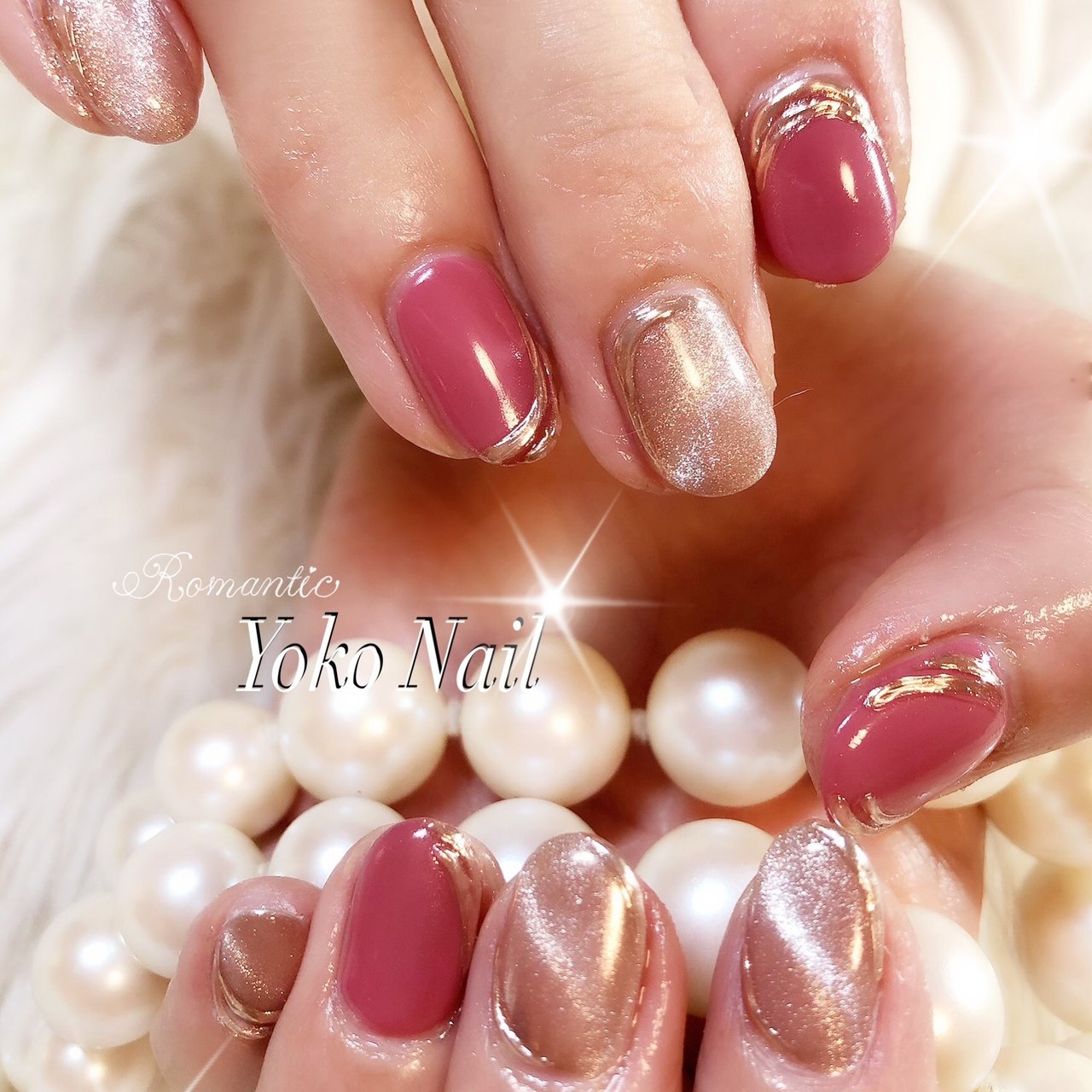 秋 冬 お正月 クリスマス ミラー Yoko Nailのネイルデザイン No ネイルブック