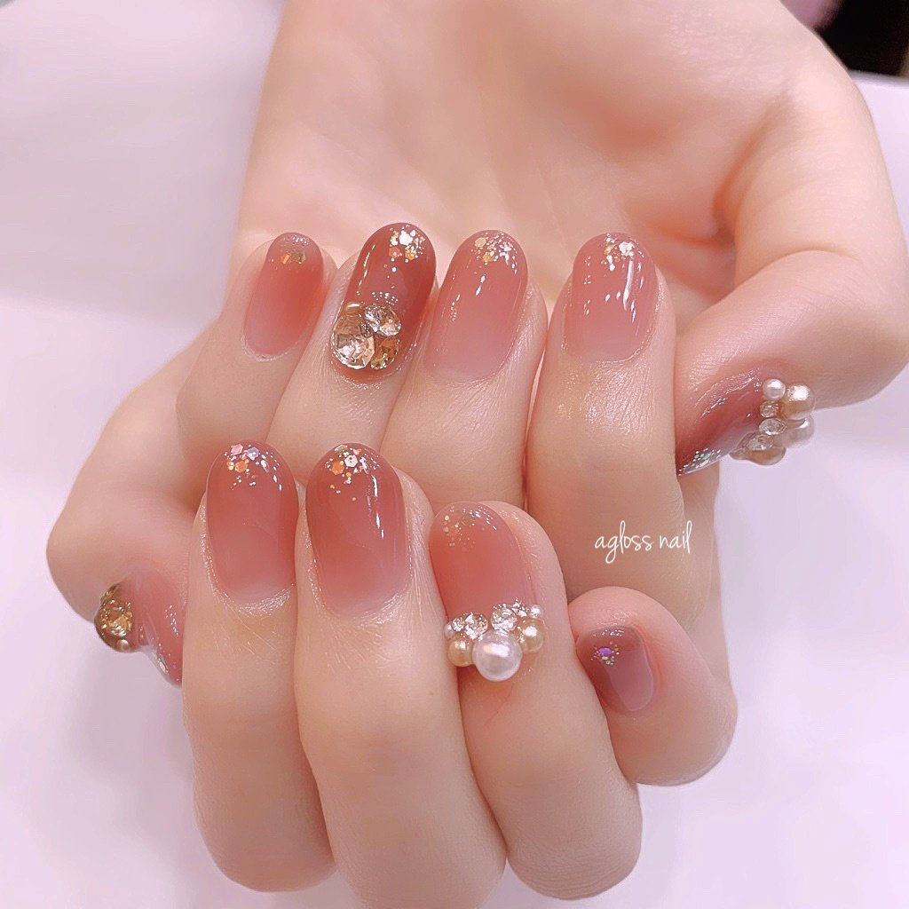 春 夏 秋 冬 ハンド Agloss Nailのネイルデザイン No ネイルブック