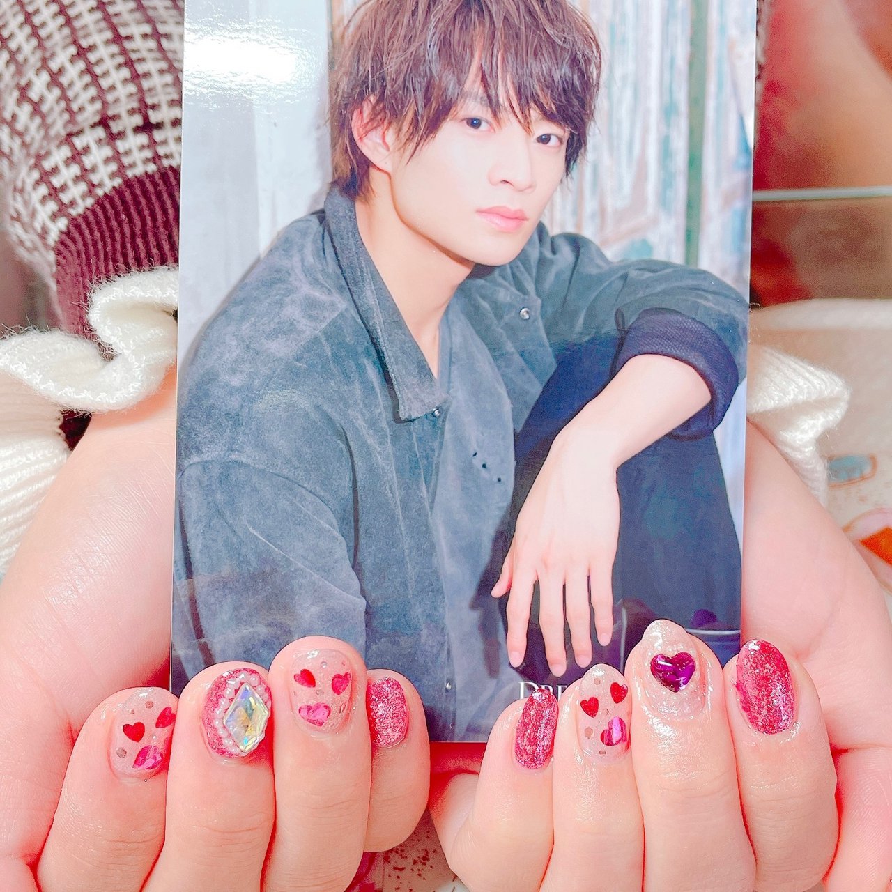 オールシーズン バレンタイン ライブ デート ハンド Crown Nail Kikugawaのネイルデザイン No ネイルブック