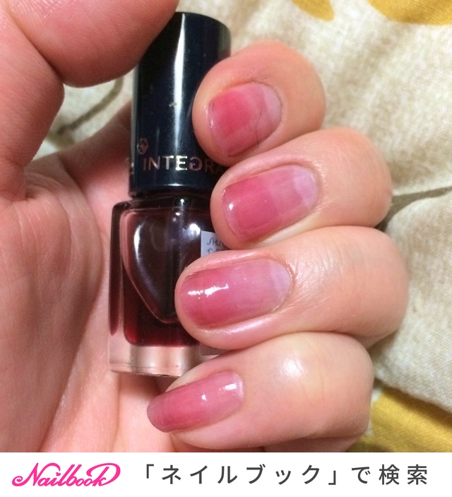 オフィス ハンド グラデーション マニキュア セルフネイル Narubiiiiiiのネイルデザイン No ネイルブック