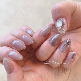 秋 オフィス インスタ映えのネイルデザイン ネイルブック