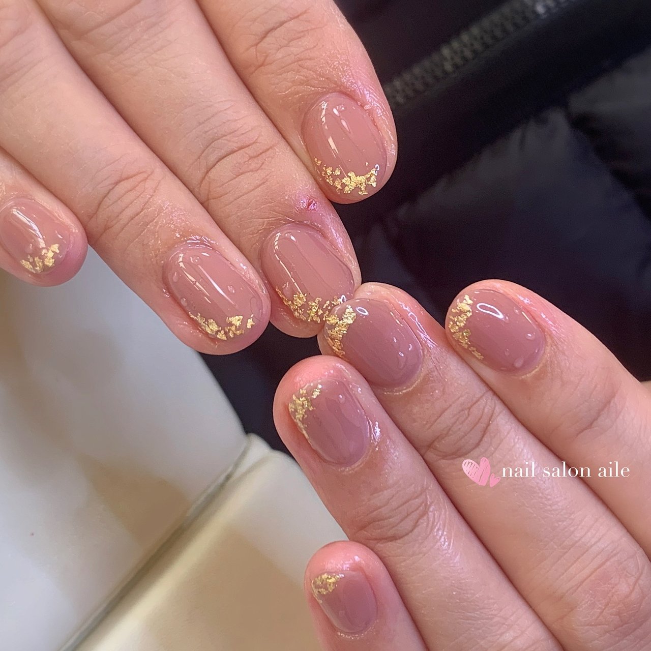 オールシーズン ハンド シンプル ワンカラー ミディアム Nail Salon Aileのネイルデザイン No ネイルブック