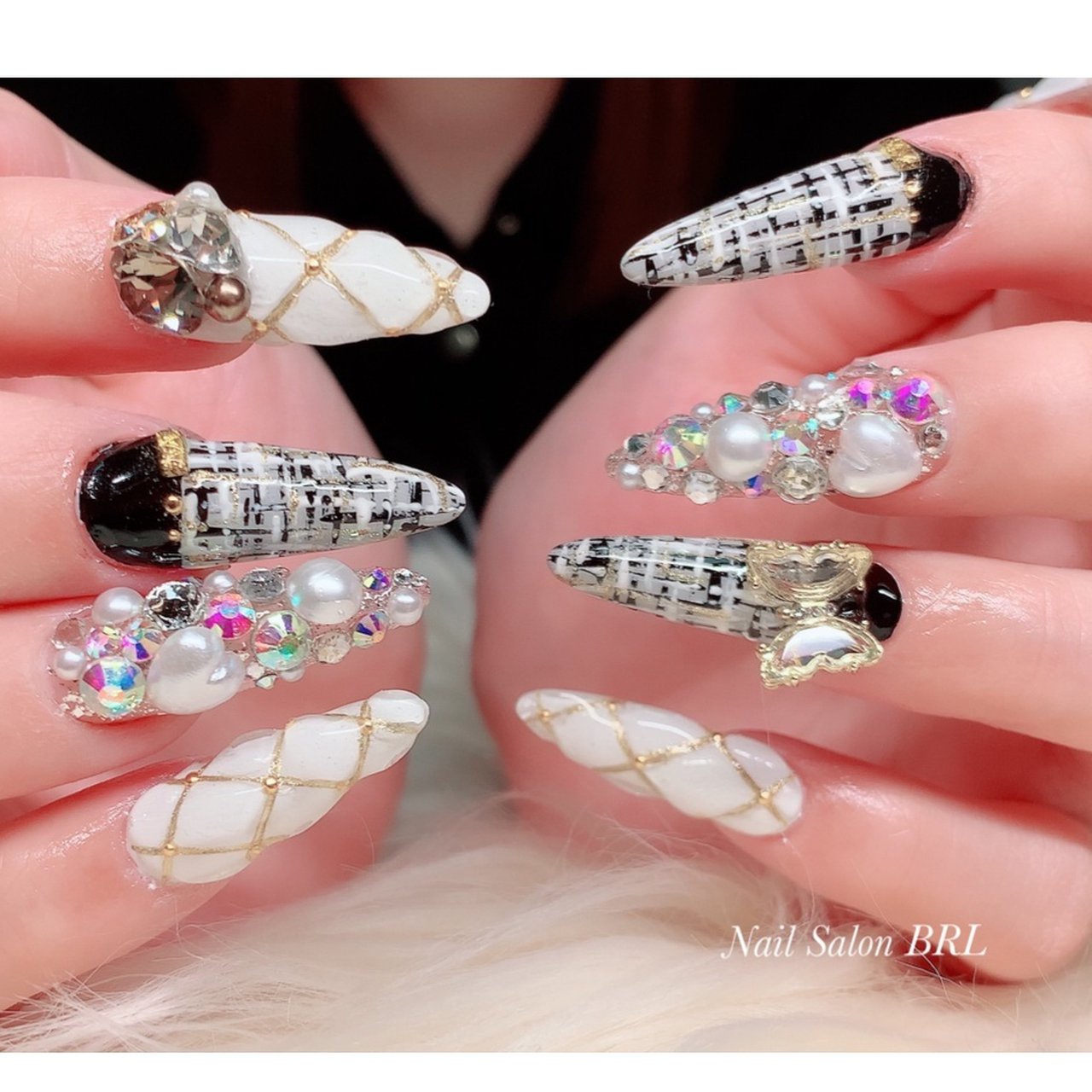 冬 クリスマス デート 女子会 ハンド Nail Salon Brl ネイルサロン ベリル のネイルデザイン No ネイルブック