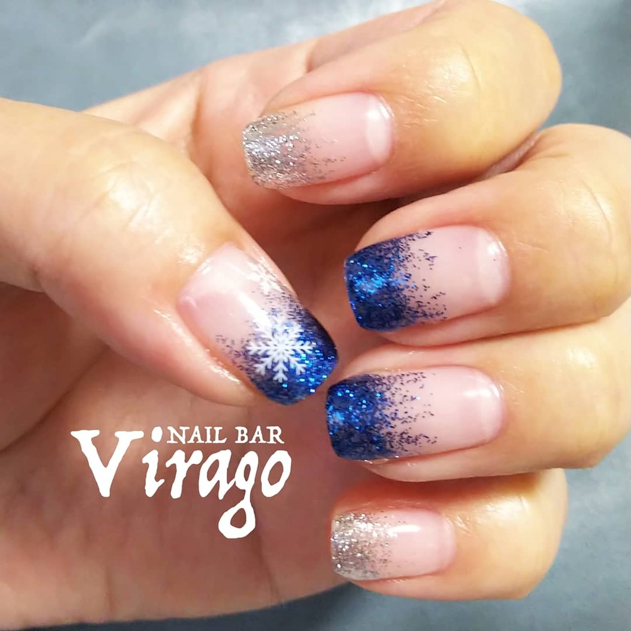 冬 旅行 クリスマス ブライダル ハンド Nail Bar Viragoのネイルデザイン No ネイルブック