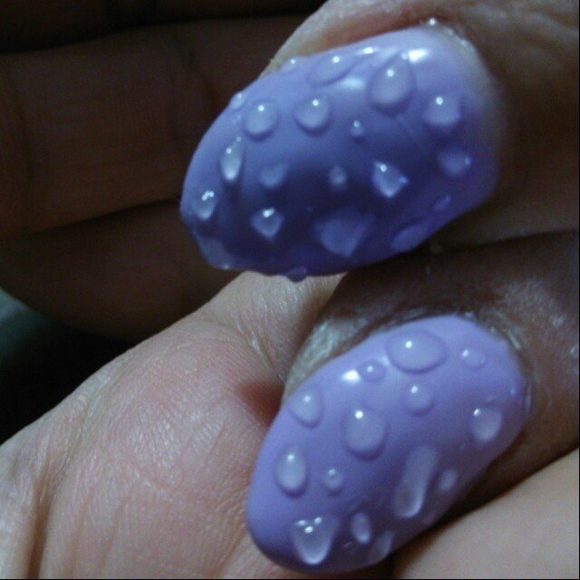 夏 ハンド 水滴 パープル ジェル Marrontreeのネイルデザイン No ネイルブック