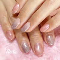 薄いマグネットネイルのネイルデザイン ネイルブック