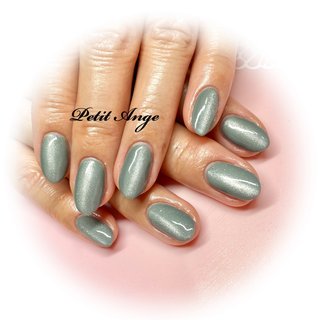 マグネット縦ラインのネイルデザイン ネイルブック