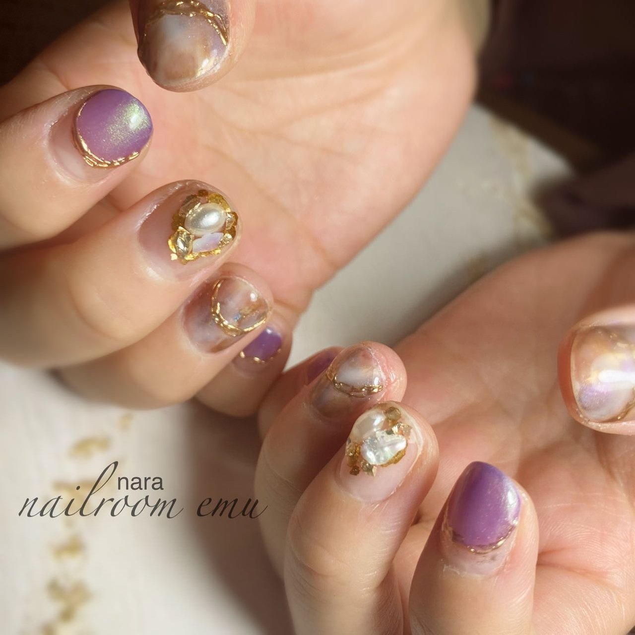 奈良ネイルサロンnailroomemuのネイルデザイン No ネイルブック