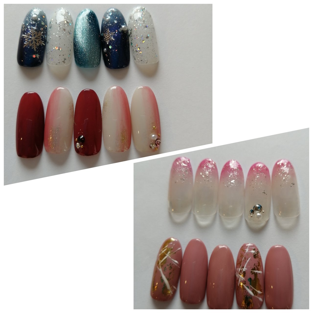 冬 お正月 オフィス デート ハンド Nana Nailのネイルデザイン No ネイルブック
