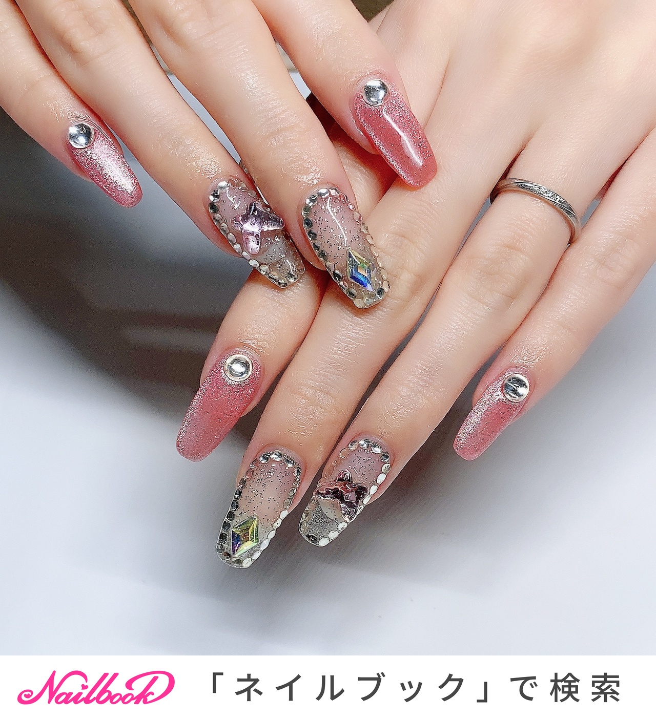 人気順 スカルプチュア 蝶々のネイルデザイン ネイルブック