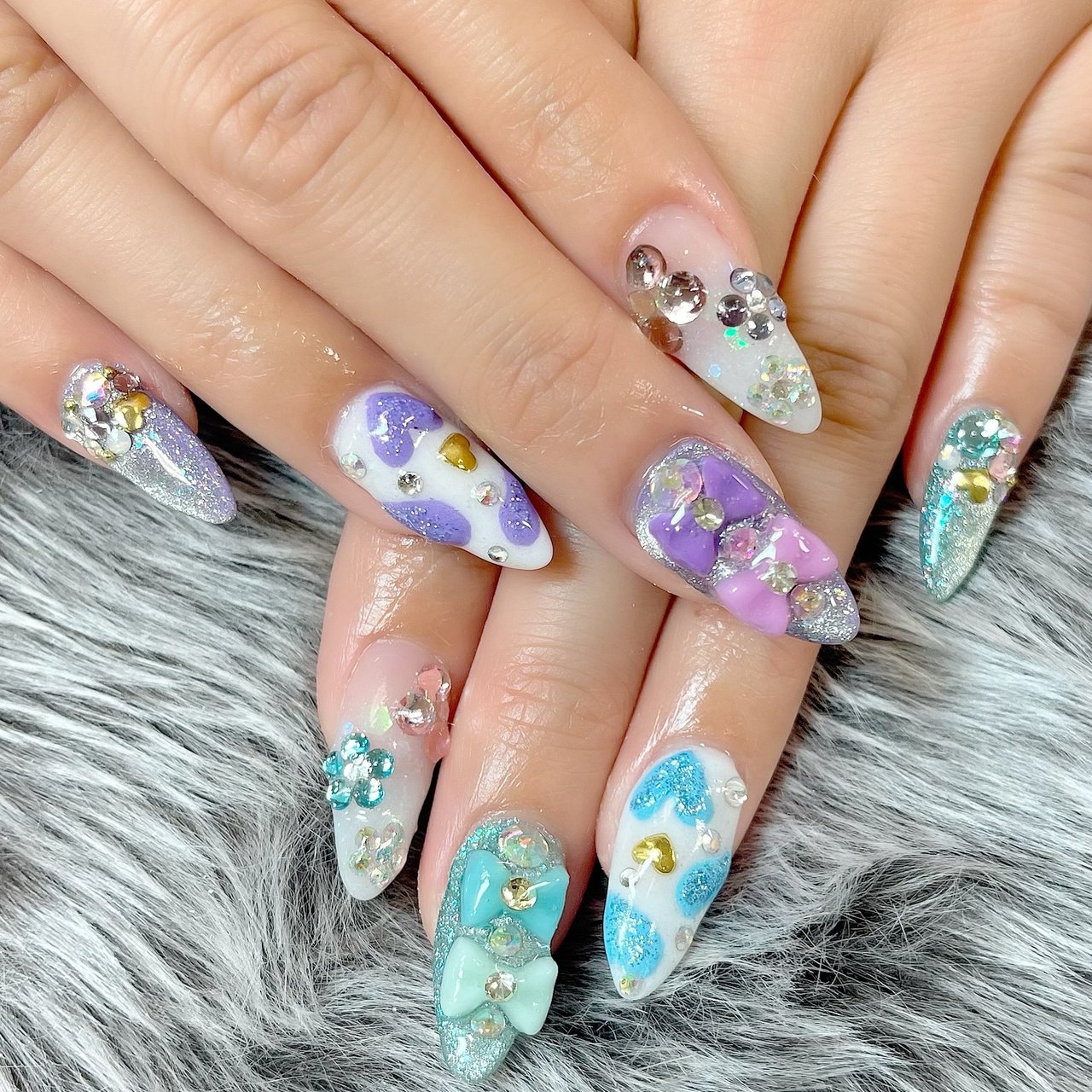 冬 お正月 クリスマス デート ハンド My Nailのネイルデザイン No ネイルブック