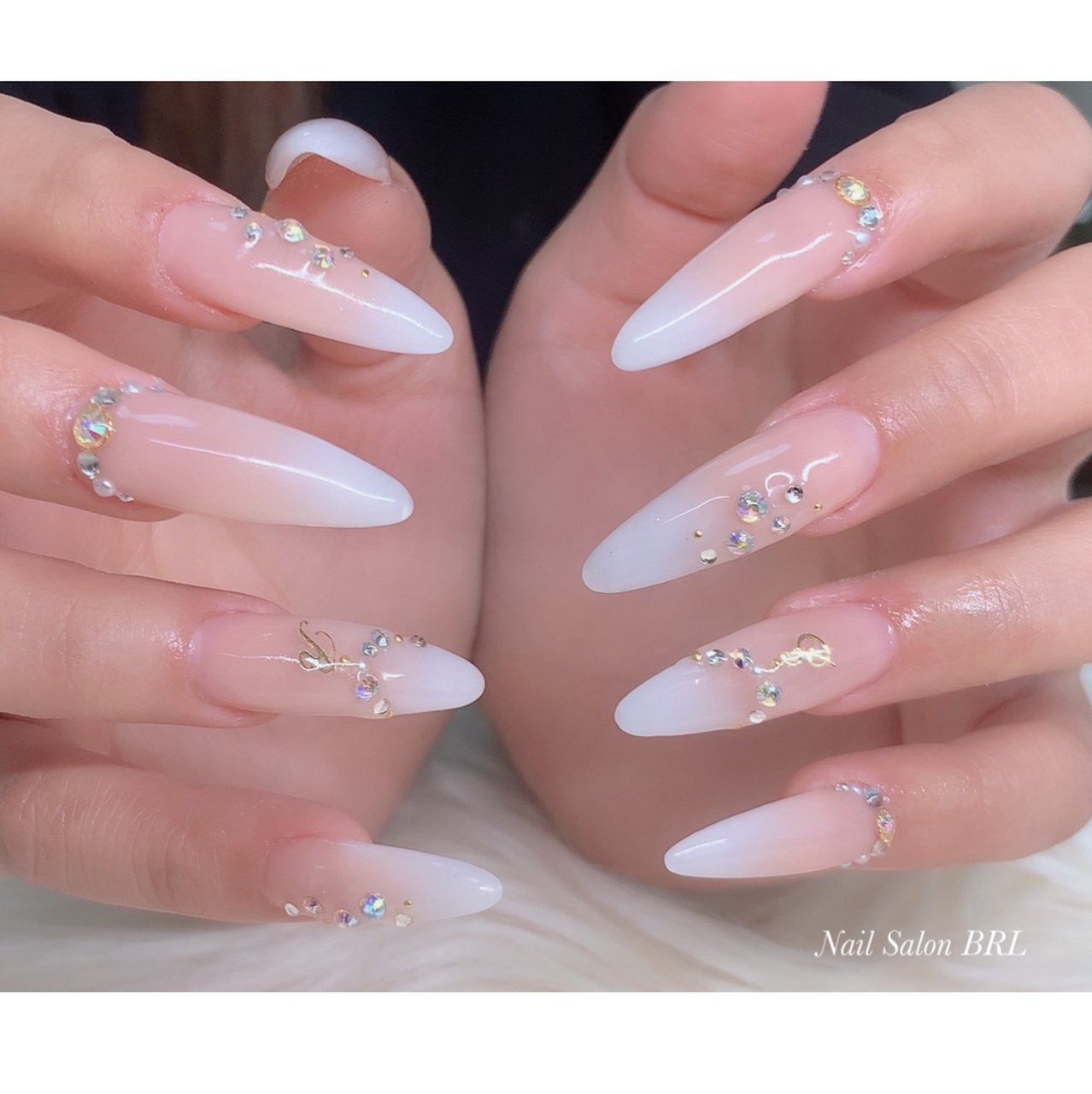 冬 オールシーズン 成人式 ブライダル ハンド Nail Salon Brl ネイルサロン ベリル のネイルデザイン No ネイル ブック