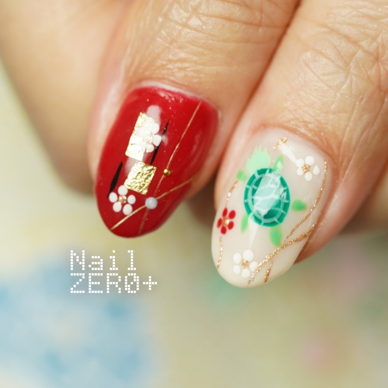 冬 お正月 成人式 女子会 ハンド 塩見隼人 池袋 ネイルゼロプラスのネイルデザイン No ネイルブック