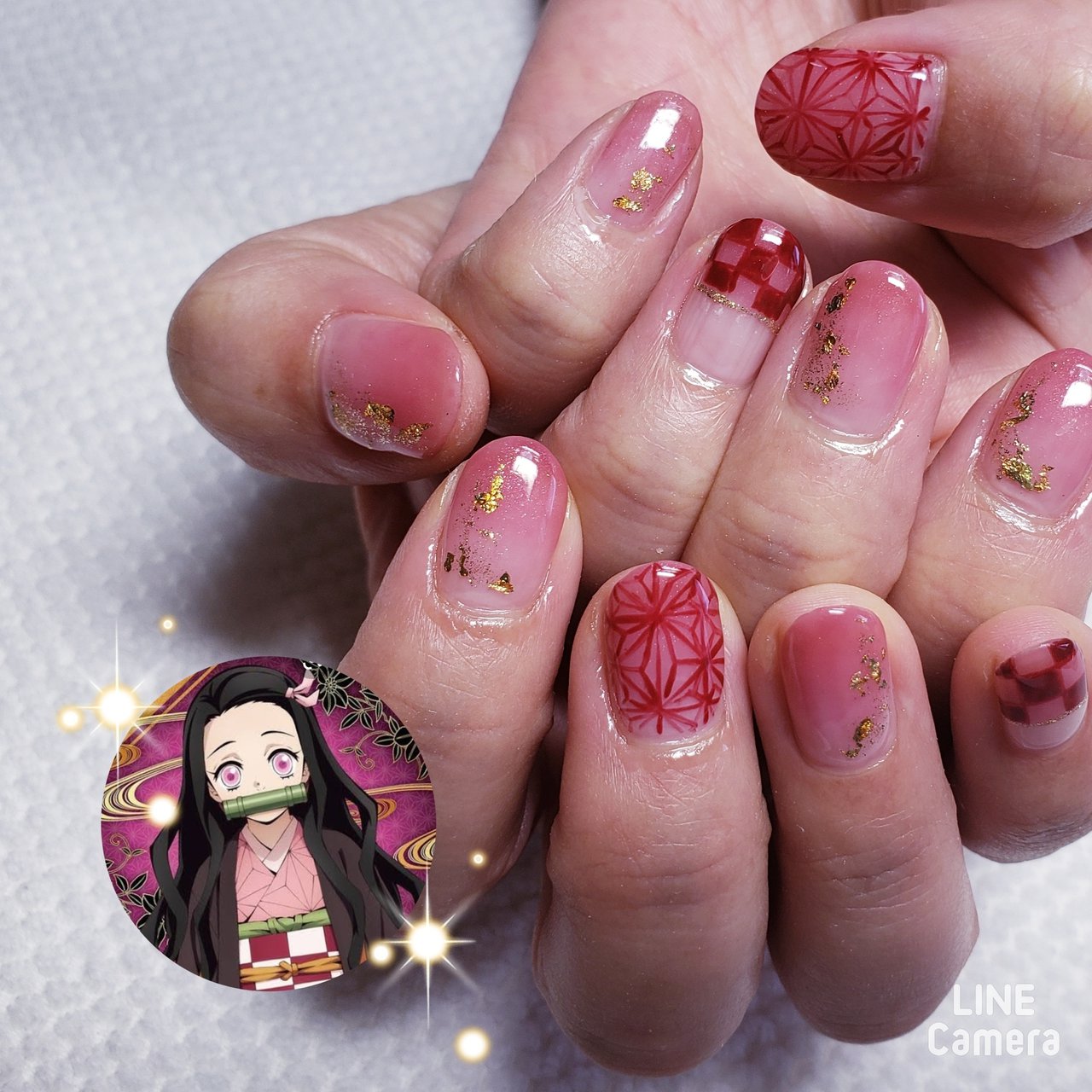 オールシーズン お正月 成人式 ライブ ハンド アールジェルのネイルデザイン No ネイルブック