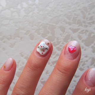 おすすめ順 メルティースノーマンのネイルデザイン ネイルブック