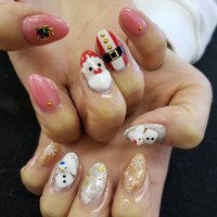 サンタネイルのネイルデザイン ネイルブック