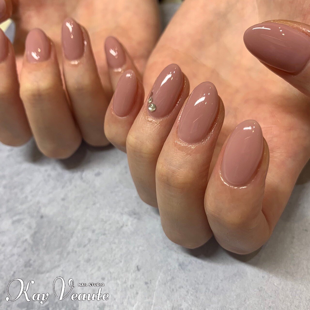 冬 クリスマス オフィス ブライダル ハンド Nail Studio Kay Veauteのネイルデザイン No ネイルブック