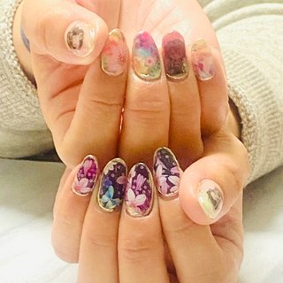 おすすめ順 転写シートのネイルデザイン ネイルブック
