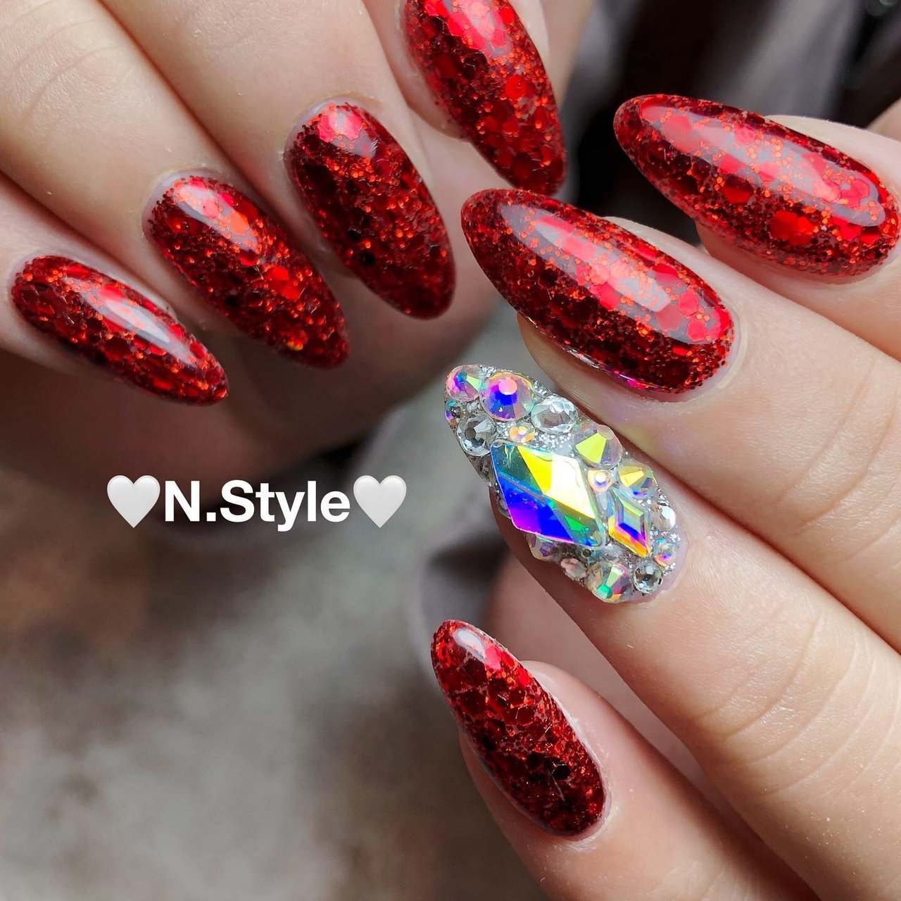 冬 オールシーズン 成人式 バレンタイン ハンド N Styleのネイルデザイン No ネイルブック