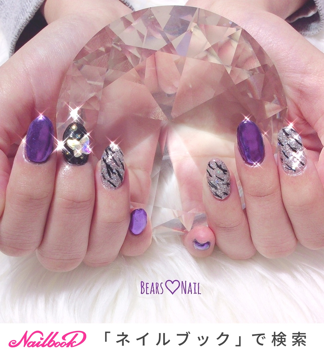 スカルプアートし放題のネイルデザイン ネイルブック