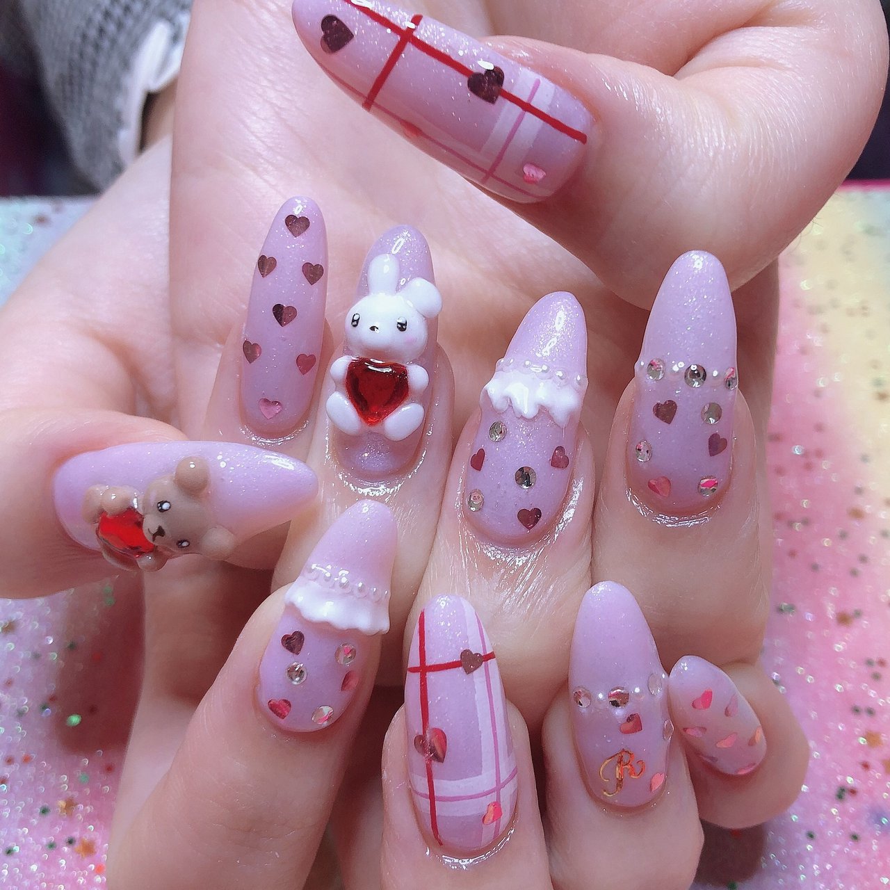 オールシーズン バレンタイン クリスマス 女子会 ハンド Bambi Bambiのネイルデザイン No ネイルブック