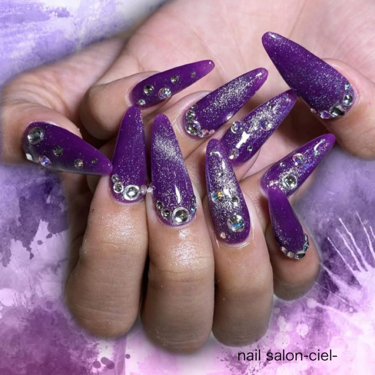 オールシーズン/成人式/ハンド/デコ/マグネット - nailist.aiのネイル