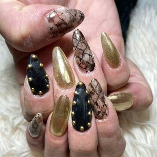 パイソン柄のネイルデザイン 3ページ目 ネイルブック