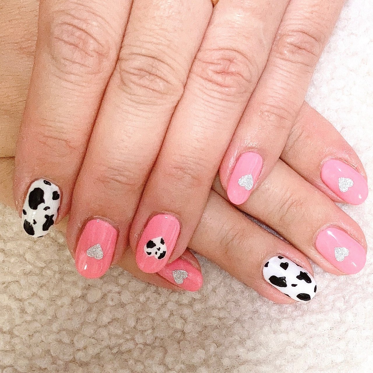 お正月 ハンド ワンカラー アニマル柄 ショート Takawyのネイルデザイン No ネイルブック