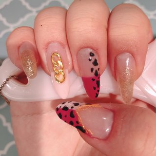 セリアパーツのネイルデザイン ネイルブック