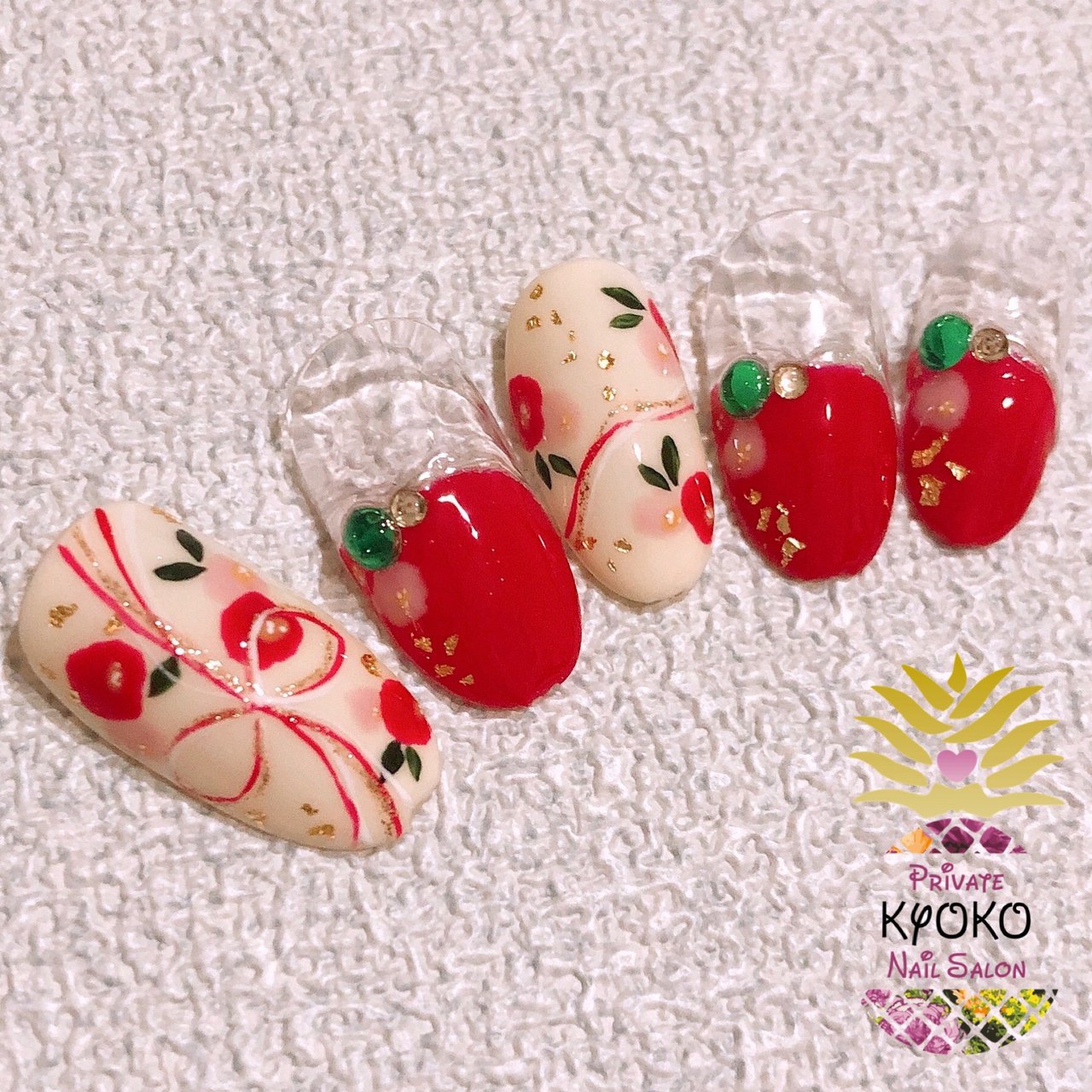 冬 お正月 卒業式 ハンド Kyokoのネイルデザイン No ネイルブック