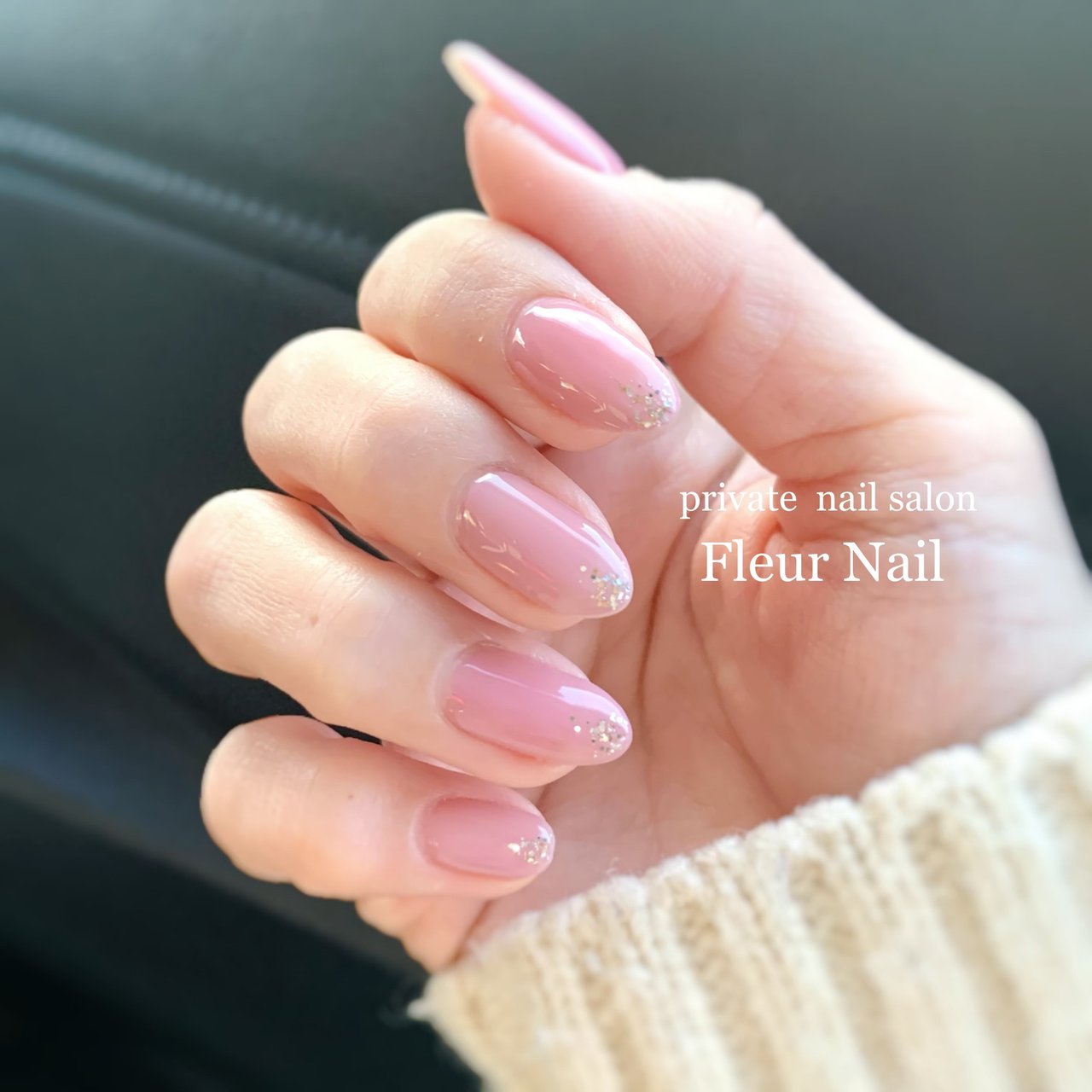 オールシーズン オフィス ブライダル デート ハンド Fleur Nail フルールネイル のネイルデザイン No ネイルブック