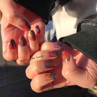 絵画ネイル モネ フェルメール ネイルブック