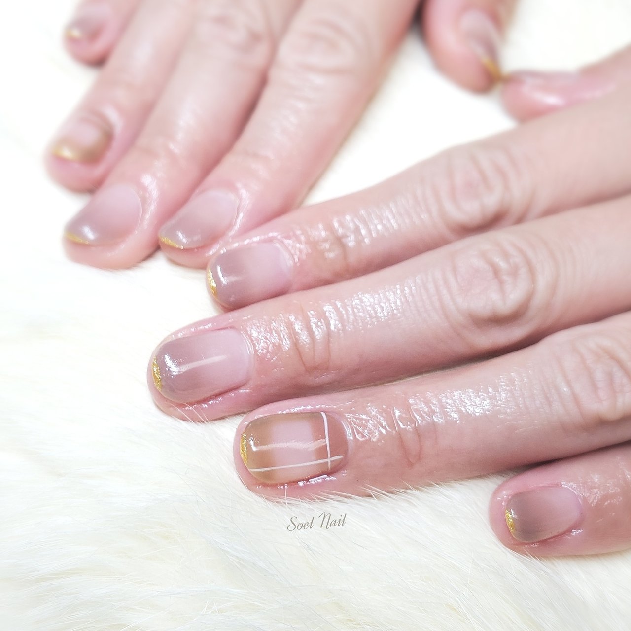 春 冬 オールシーズン オフィス ハンド Soel Nailのネイルデザイン No ネイルブック