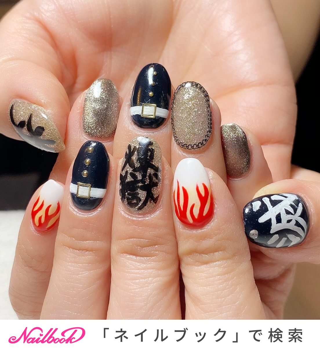 人気順｜痛ネイル/マグネット/#SC-11のネイルデザイン｜ネイルブック
