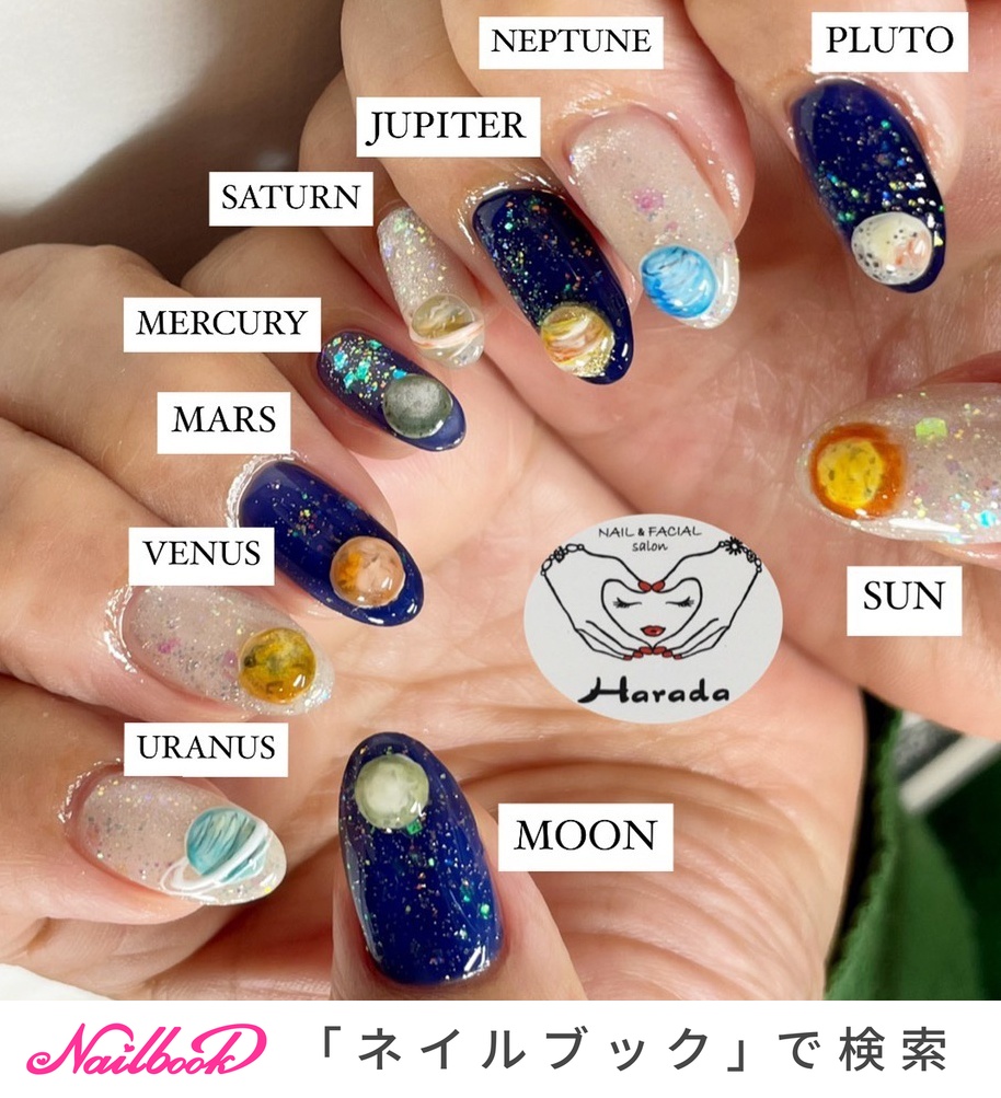 プラネットネイルのネイルデザイン ネイルブック