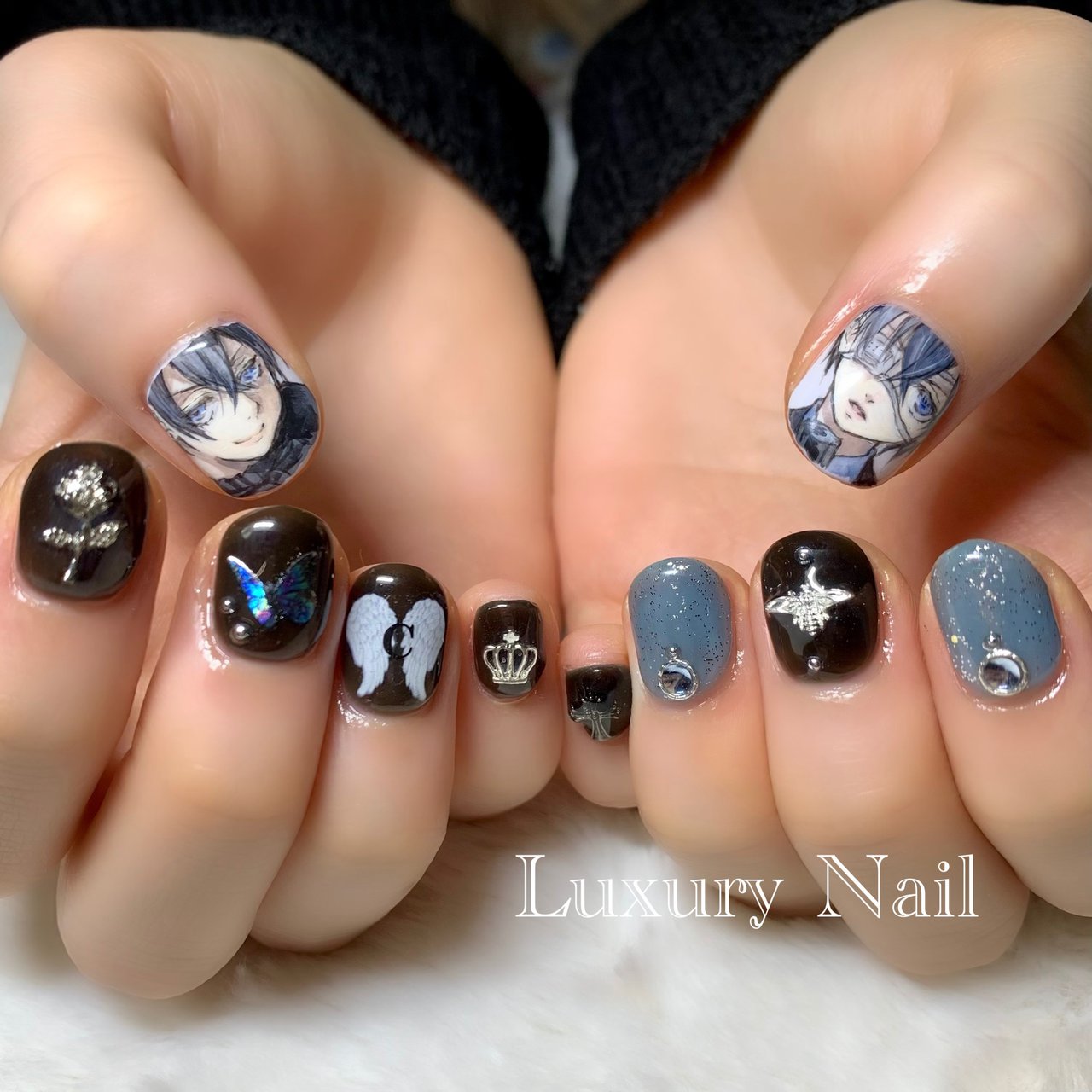 オールシーズン/成人式/ライブ/クリスマス/ハンド - Luxury Nailの