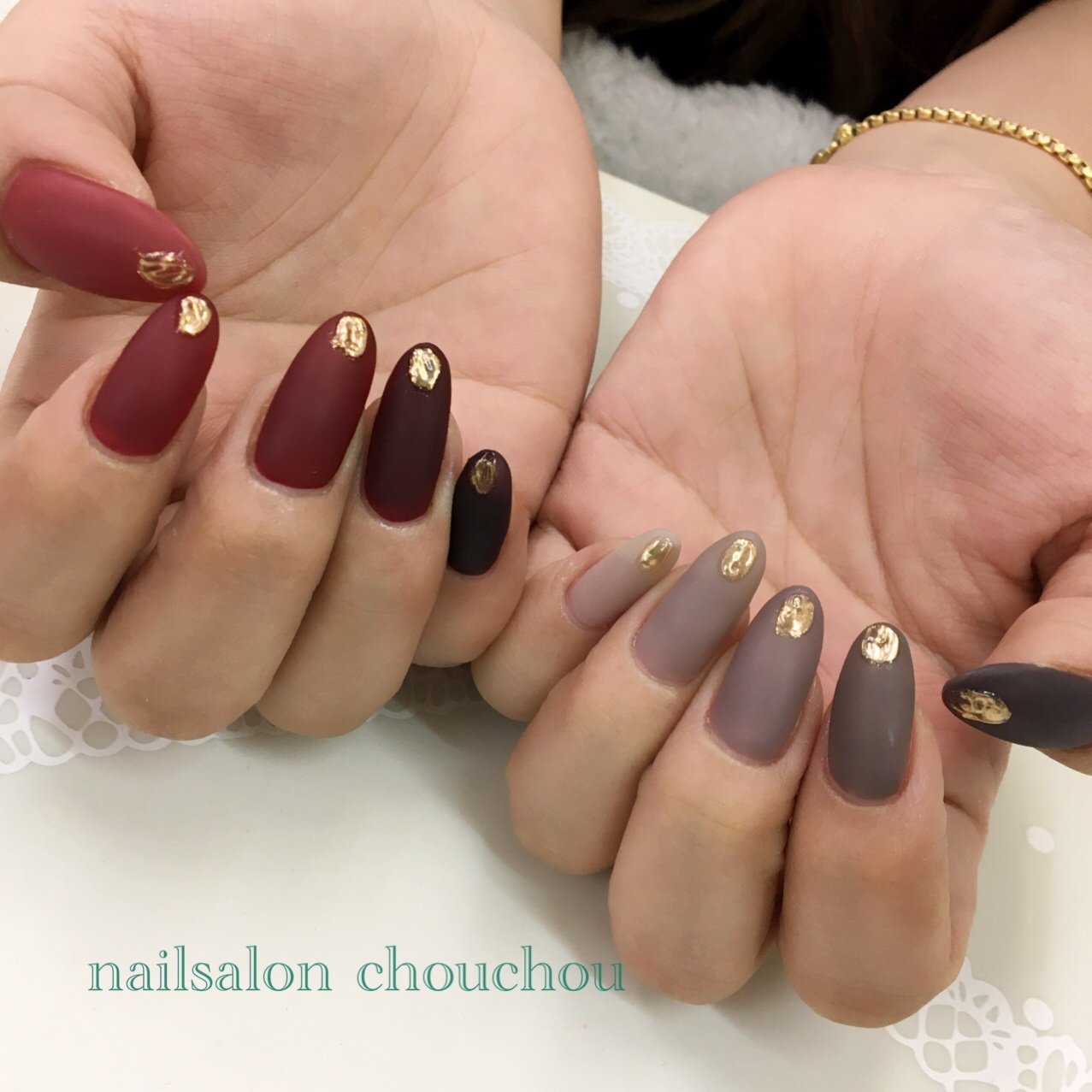 秋 冬 ハンド シンプル グラデーション Ryoko Oのネイルデザイン No ネイルブック