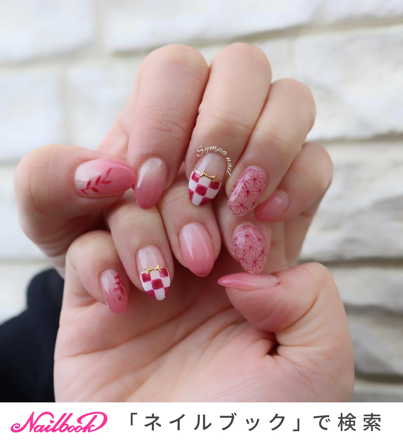 人気順｜レッド(赤)/#L4Lのネイルデザイン｜ネイルブック