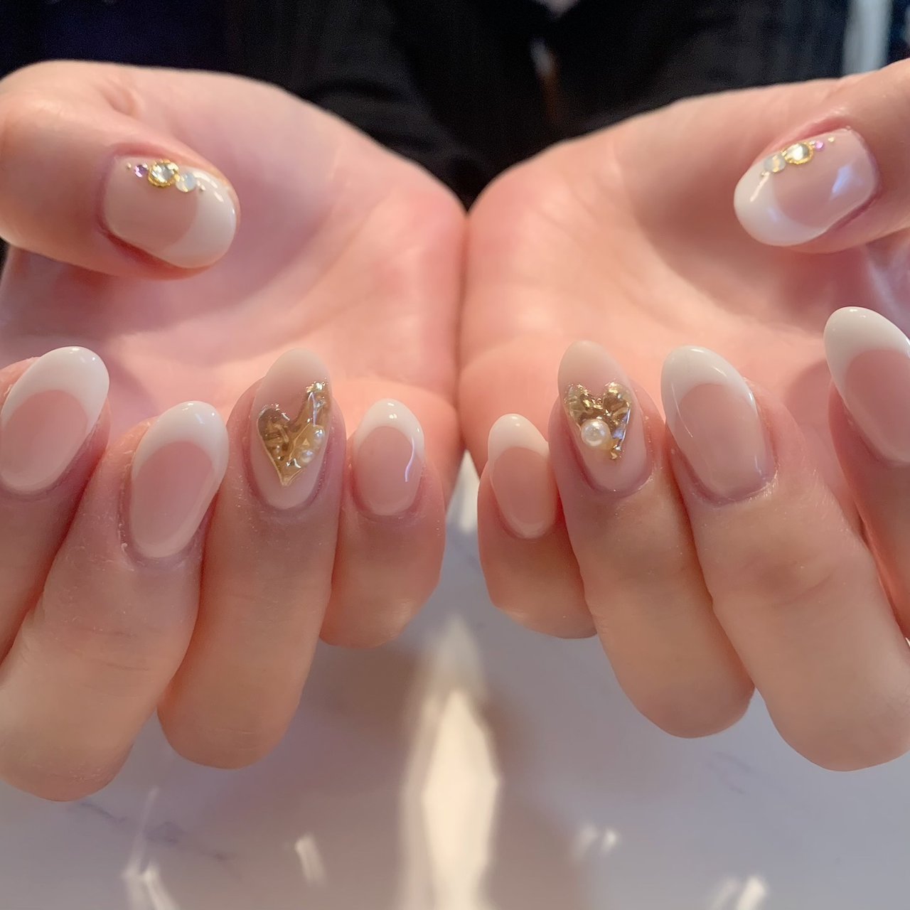 オールシーズン 卒業式 入学式 パーティー フレンチ Rikaのネイルデザイン No ネイルブック