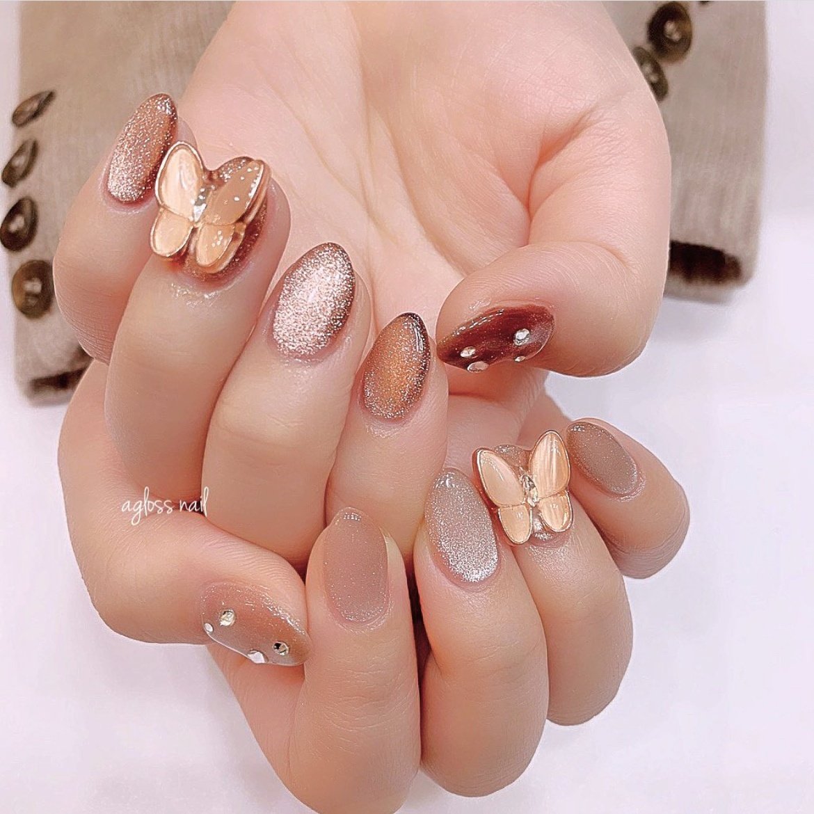 春 夏 秋 冬 ハンド Agloss Nailのネイルデザイン No ネイルブック