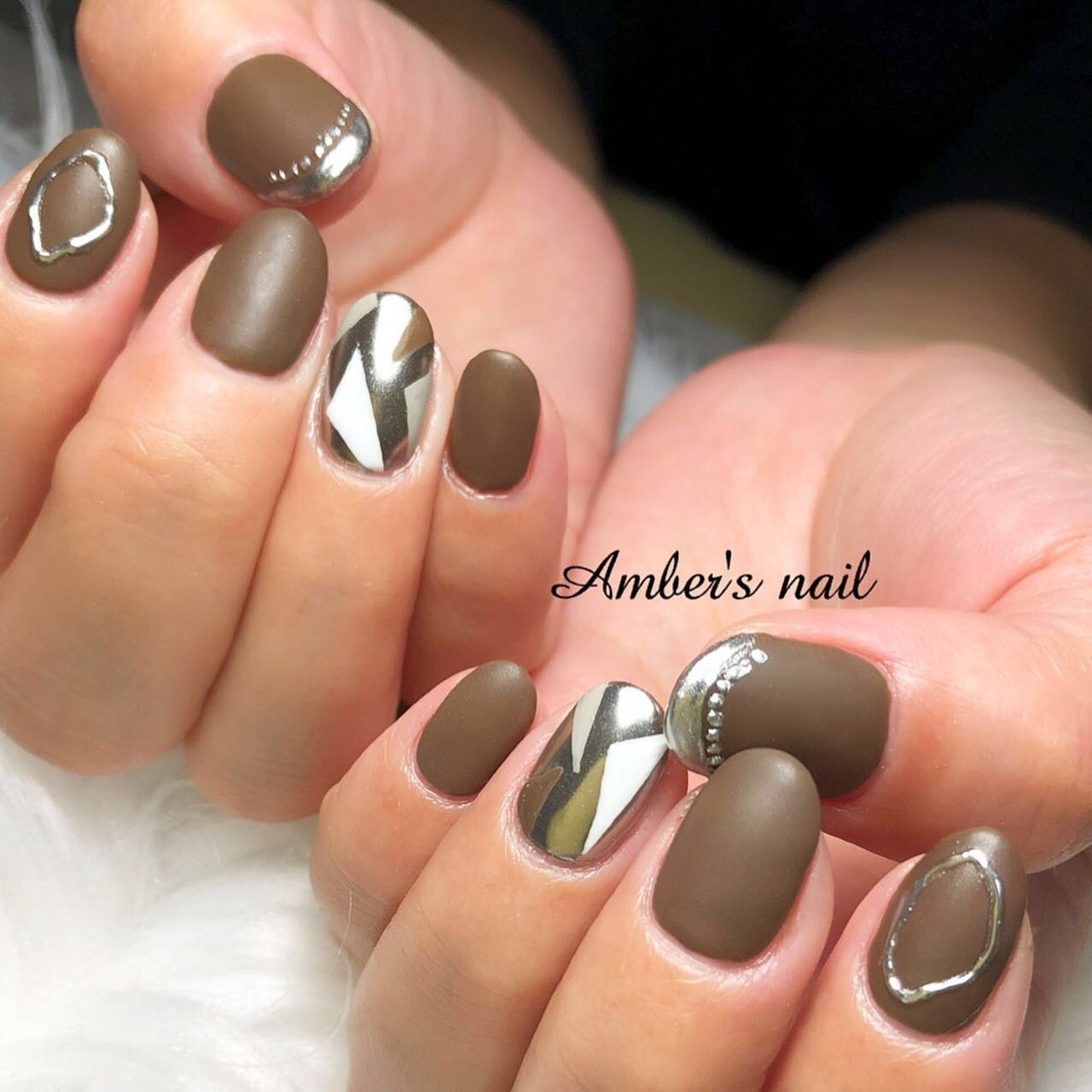 冬 旅行 女子会 ハンド ジオメトリック Amber S Nail アンバーズネイルのネイルデザイン No ネイルブック