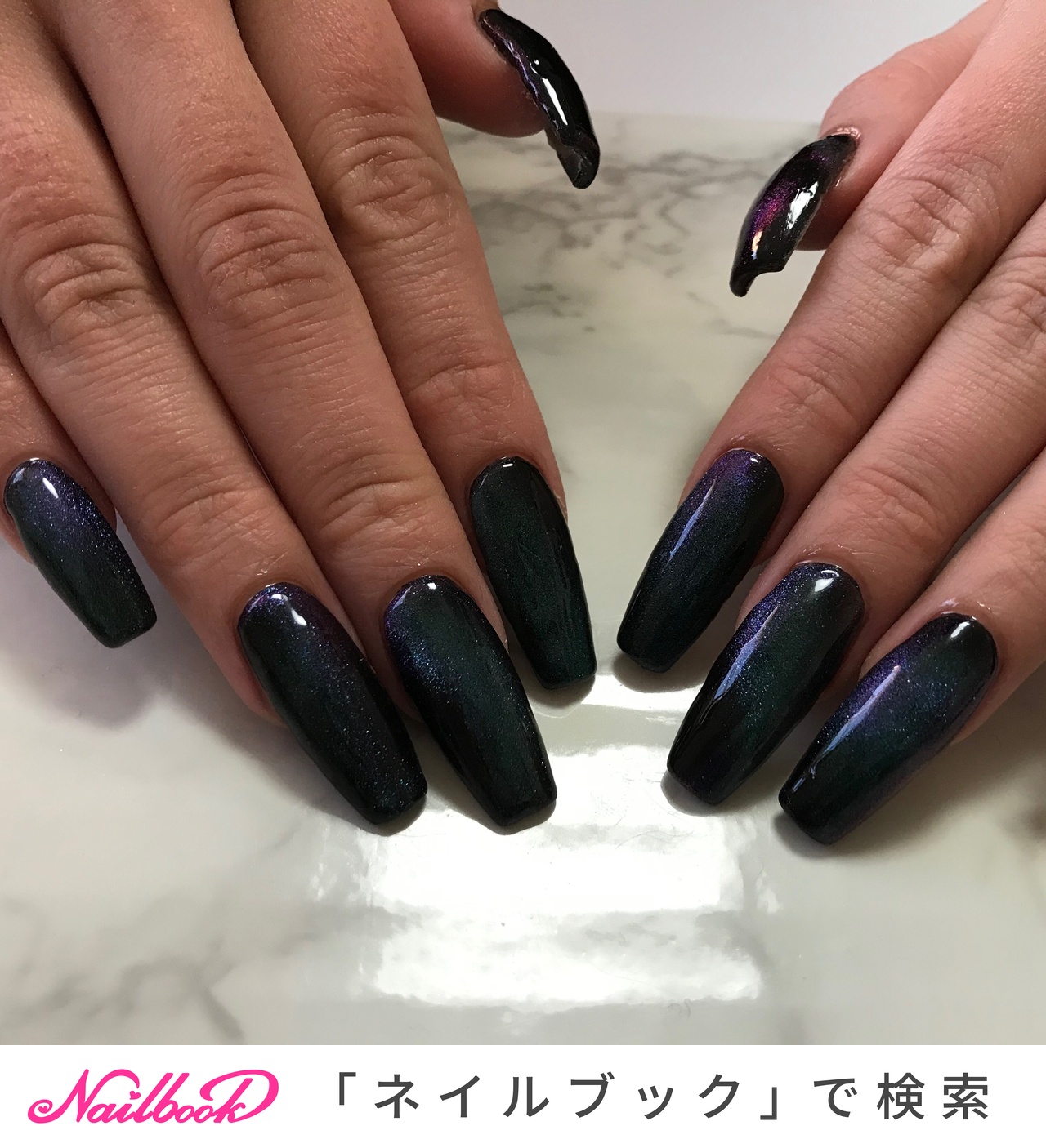 オールシーズン/ワンカラー/マグネット - NAIL  room amery★のネイルデザイン[No.5977132]｜ネイルブック