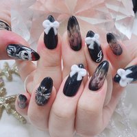 ドクロネイルのネイルデザイン ネイルブック