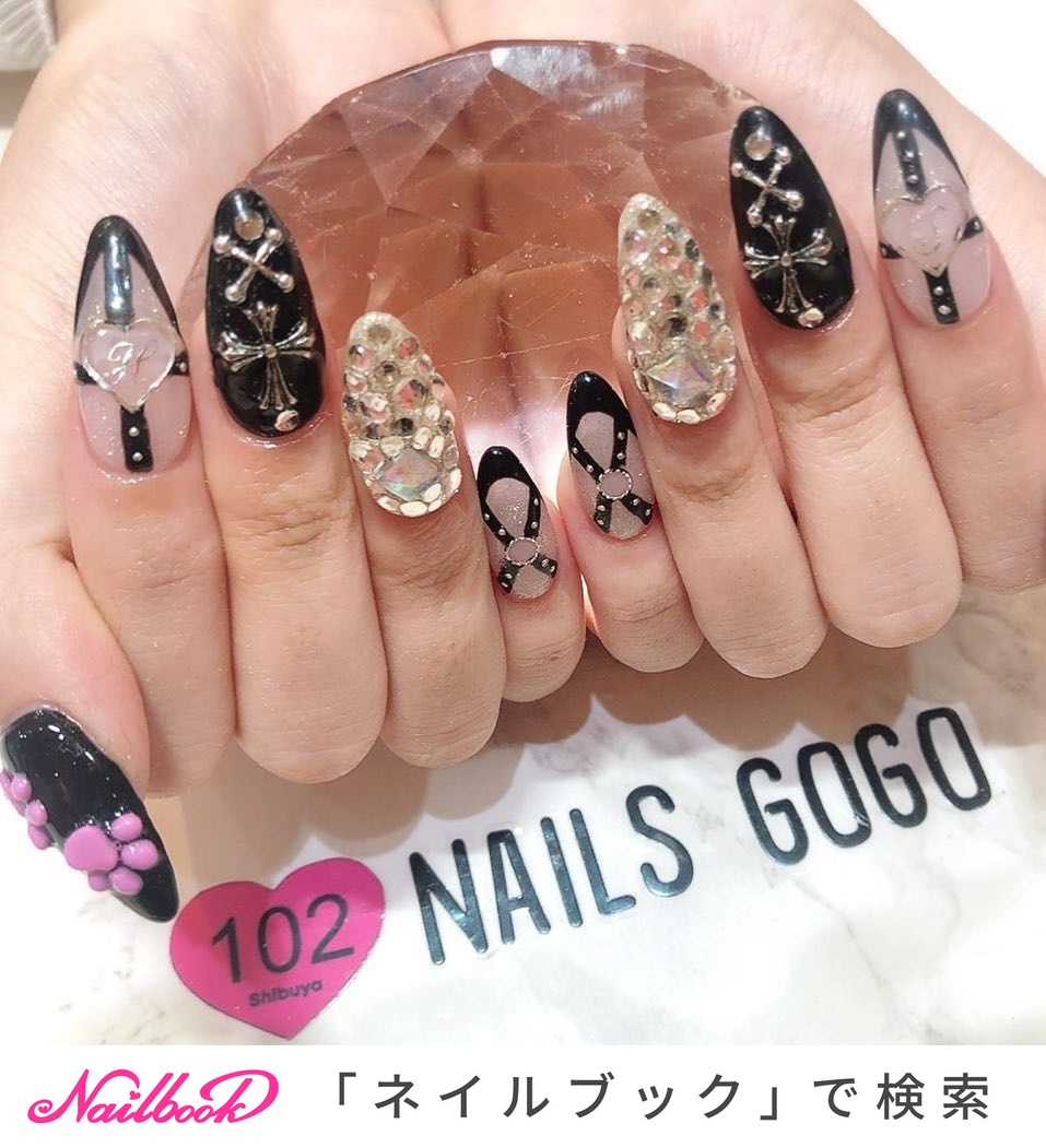 スカルプチュア - NAILSGOGO shibuya nailsalonのネイルデザイン[No 