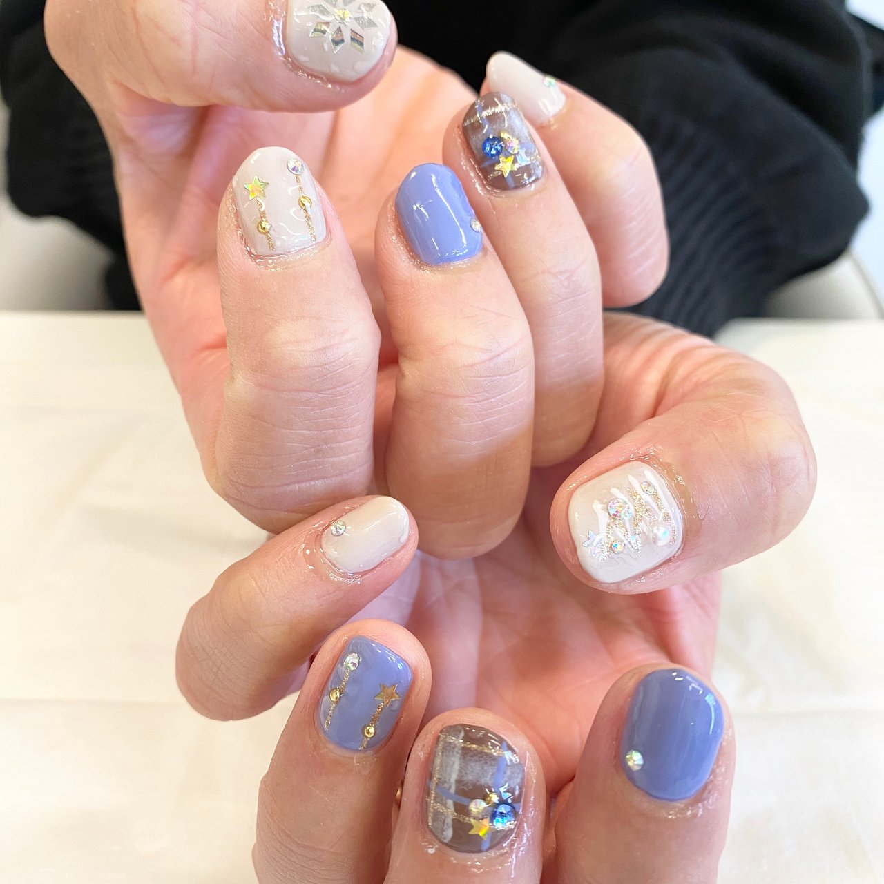 冬 オフィス パーティー 女子会 ハンド Maikoのネイルデザイン No ネイルブック