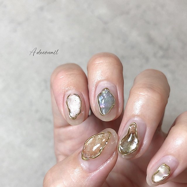 カジュアルな印象のネイルデザイン特集 21