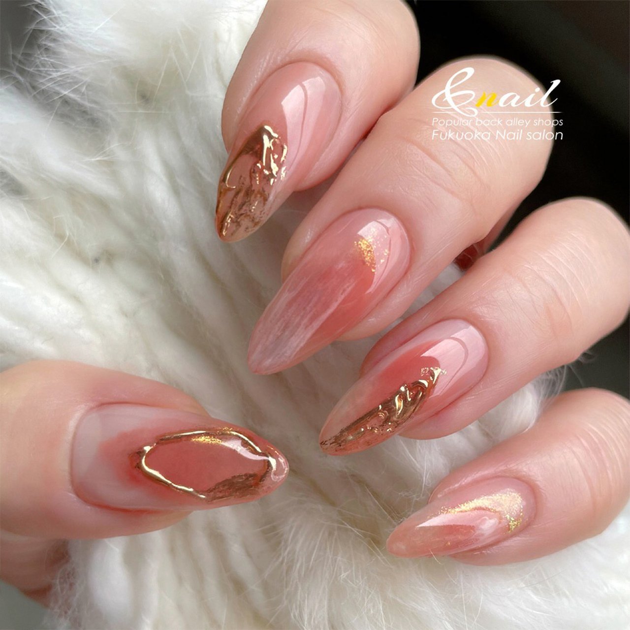 春 冬 リゾート 女子会 ハンド 福岡アンドネイルのネイルデザイン No ネイルブック