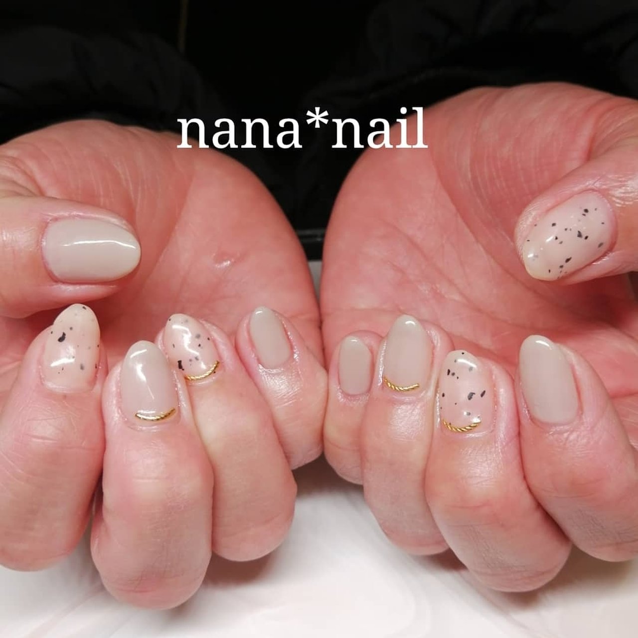 秋 冬 女子会 ハンド アニマル柄 Nana Nailのネイルデザイン No ネイルブック